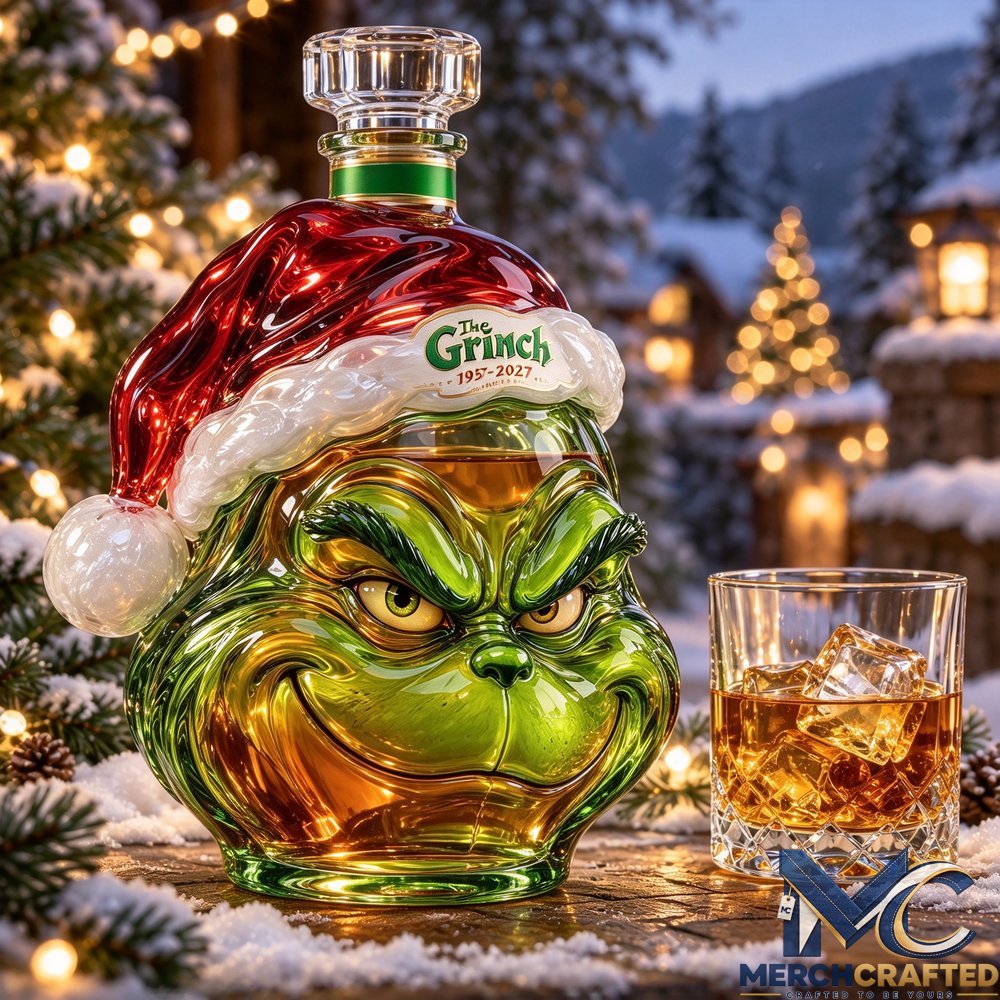 Christmas Mischief 70th Anniversary Whiskey Decanter