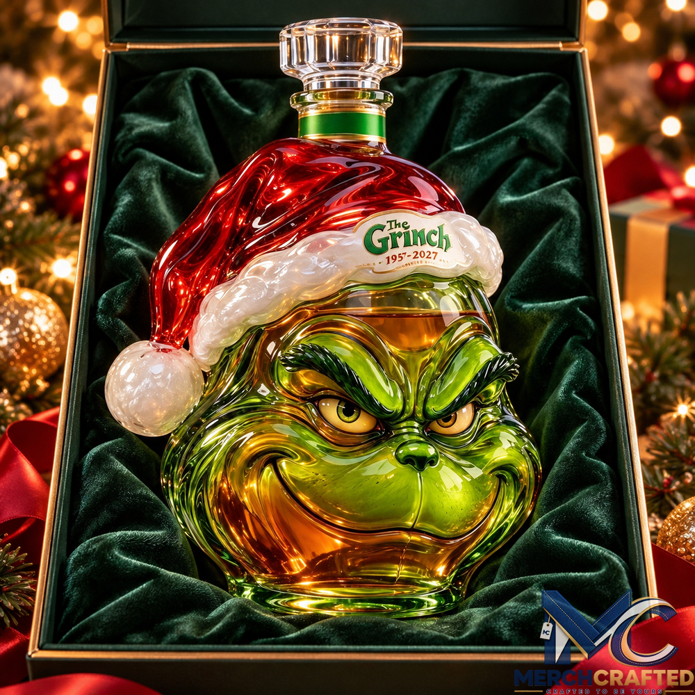 Christmas Mischief 70th Anniversary Whiskey Decanter