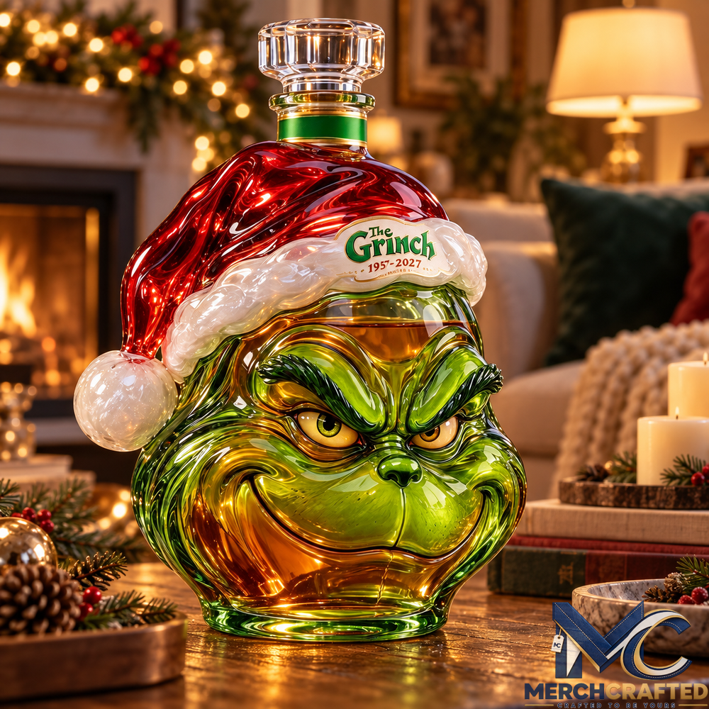 Christmas Mischief 70th Anniversary Whiskey Decanter