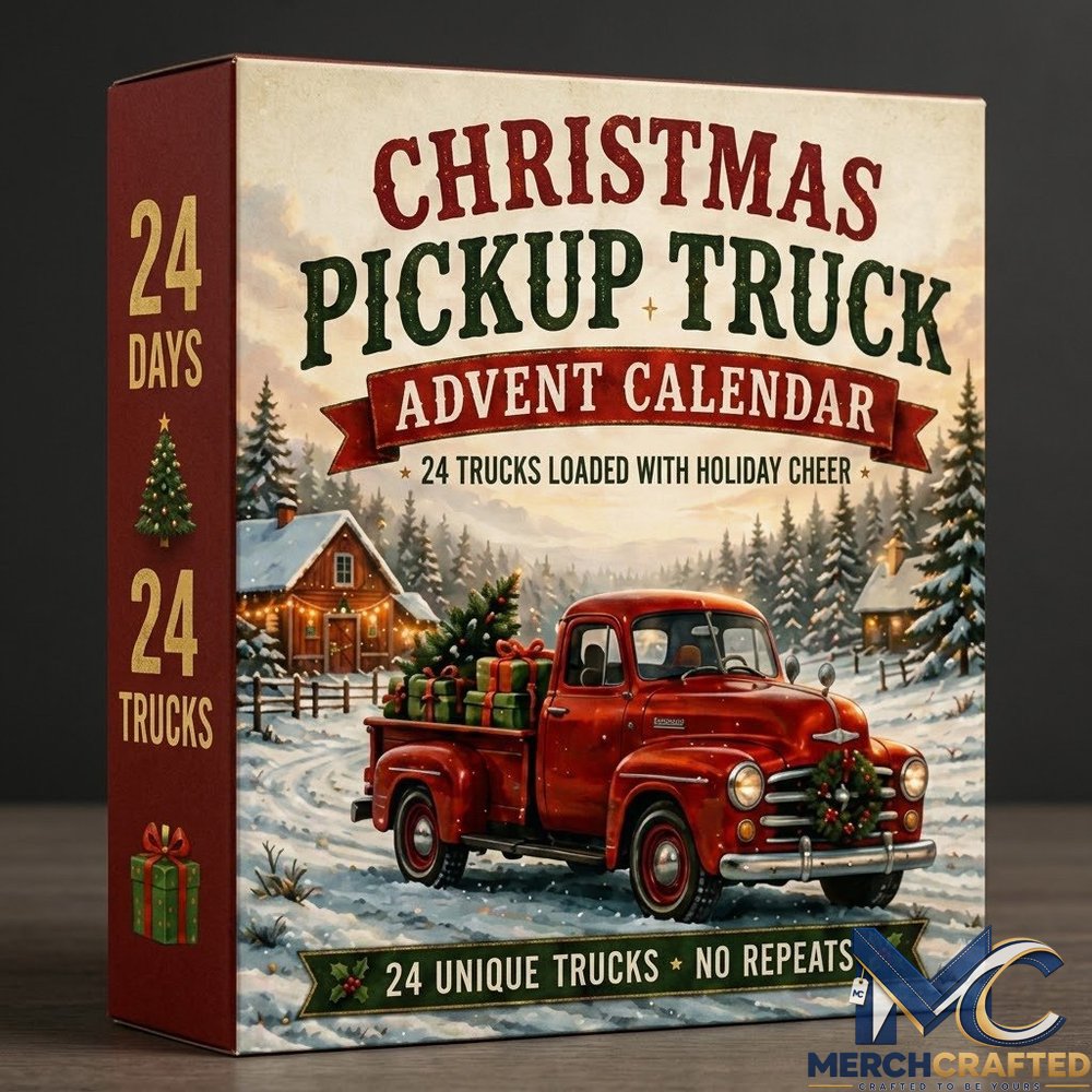 Christmas Pickup Truck Advent Calendar 2026