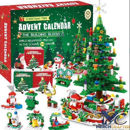 Christmas Tree Lego Christmas Building Blocks Advent Calendar