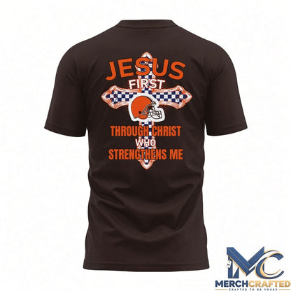 Cleveland Browns ‘Cleveland For Christ’ T-Shirt