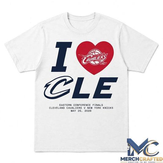 Cleveland Cavaliers Game 4 2026 I Love CLE Shirt