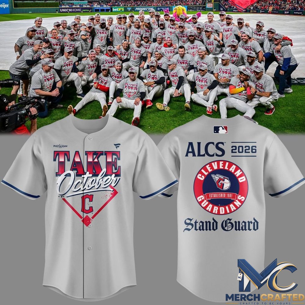 Cleveland Guardians 2026 ALCS Take October Baseball Jersey