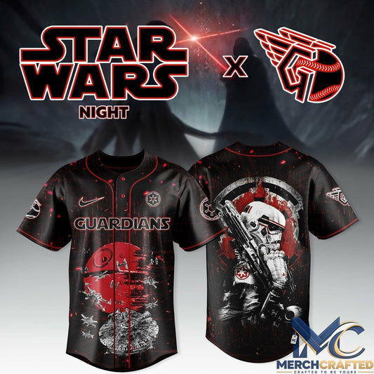 Cleveland Guardians Star Wars Night Baseball Jersey