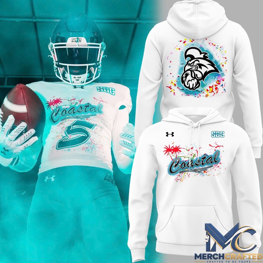 Coastal Carolina Chanticleers Football Hoodie