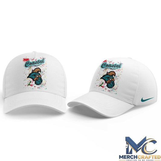 Coastal Carolina Chanticleers Retro White Baseball Cap