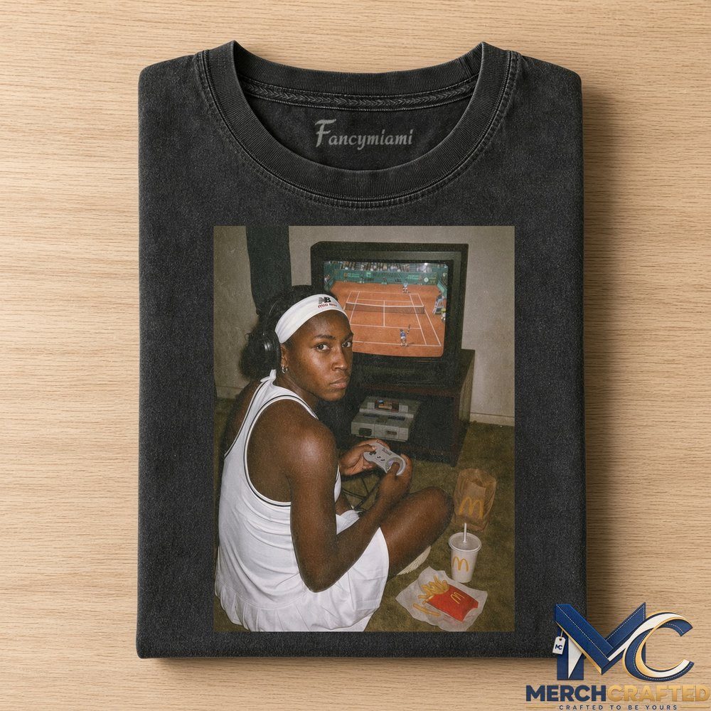Coco Gauff x Playing Video Games T-Shirt