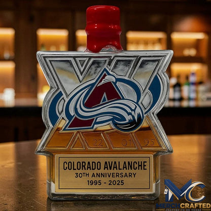 Colorado Avalanche 30th Anniversary Whiskey Decanter