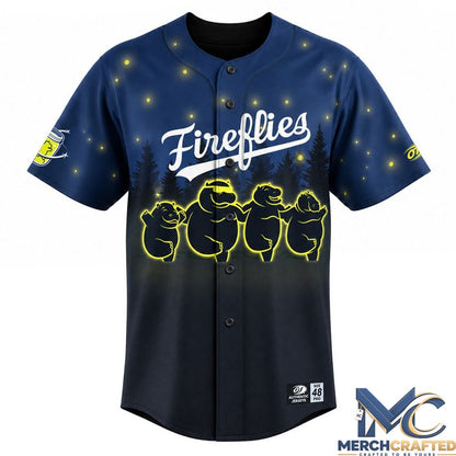 Columbia Fireflies x Synchronized Hippos 2026 Limited Edition Baseball Jersey