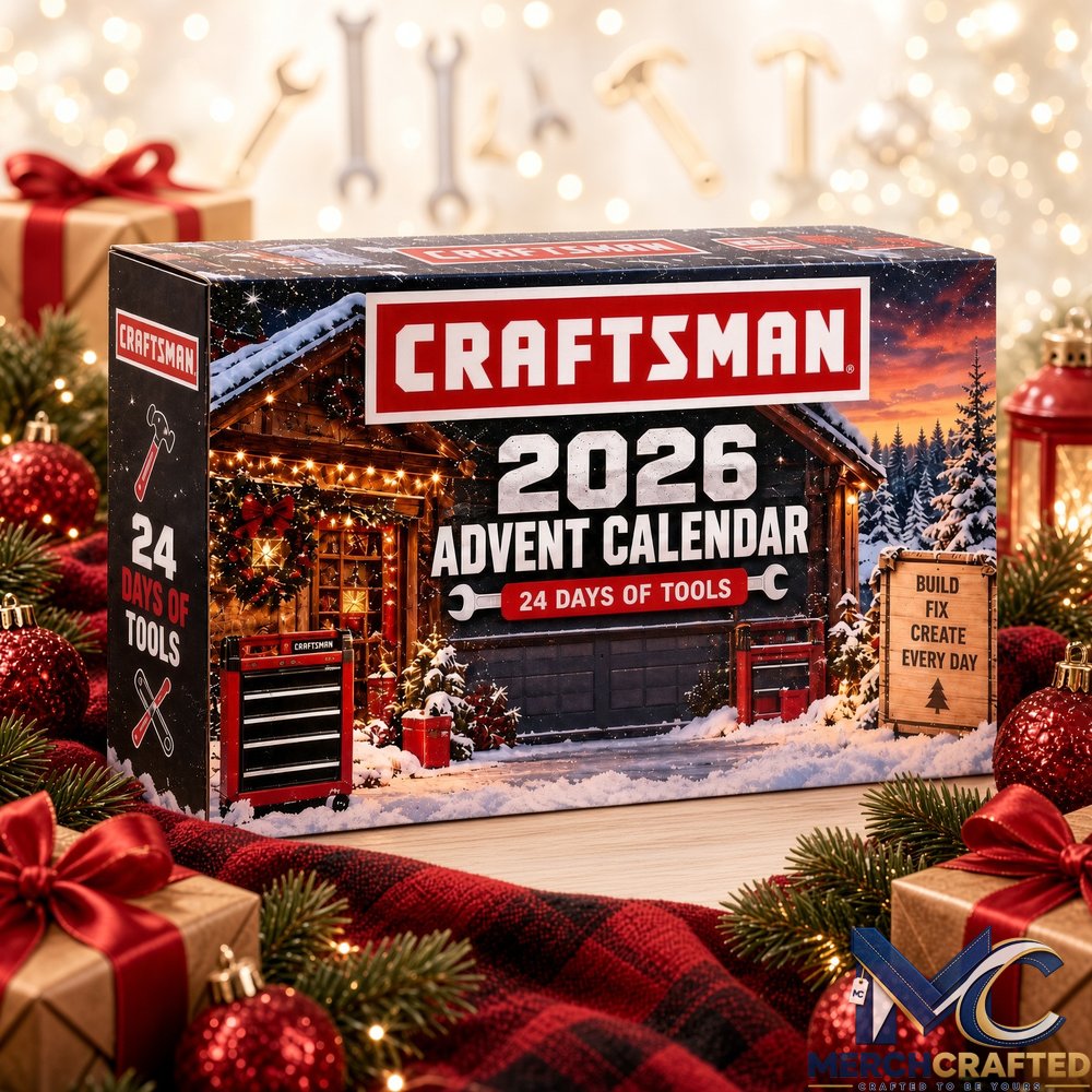 Craftsman 2026 Advent Calendar – 24 Days of Tools Mini Tool Set Christmas Gift