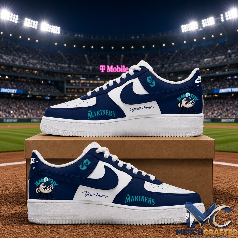 Custom Name Seattle Mariners Jimothy Night 2026 Sneakers