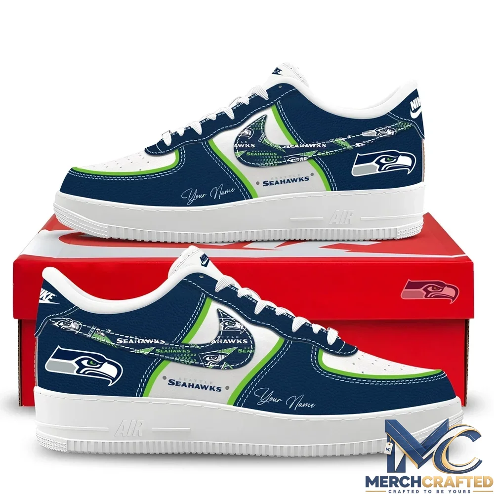 Custom Name Seattle Seahawks 2026 Low Top Sneakers