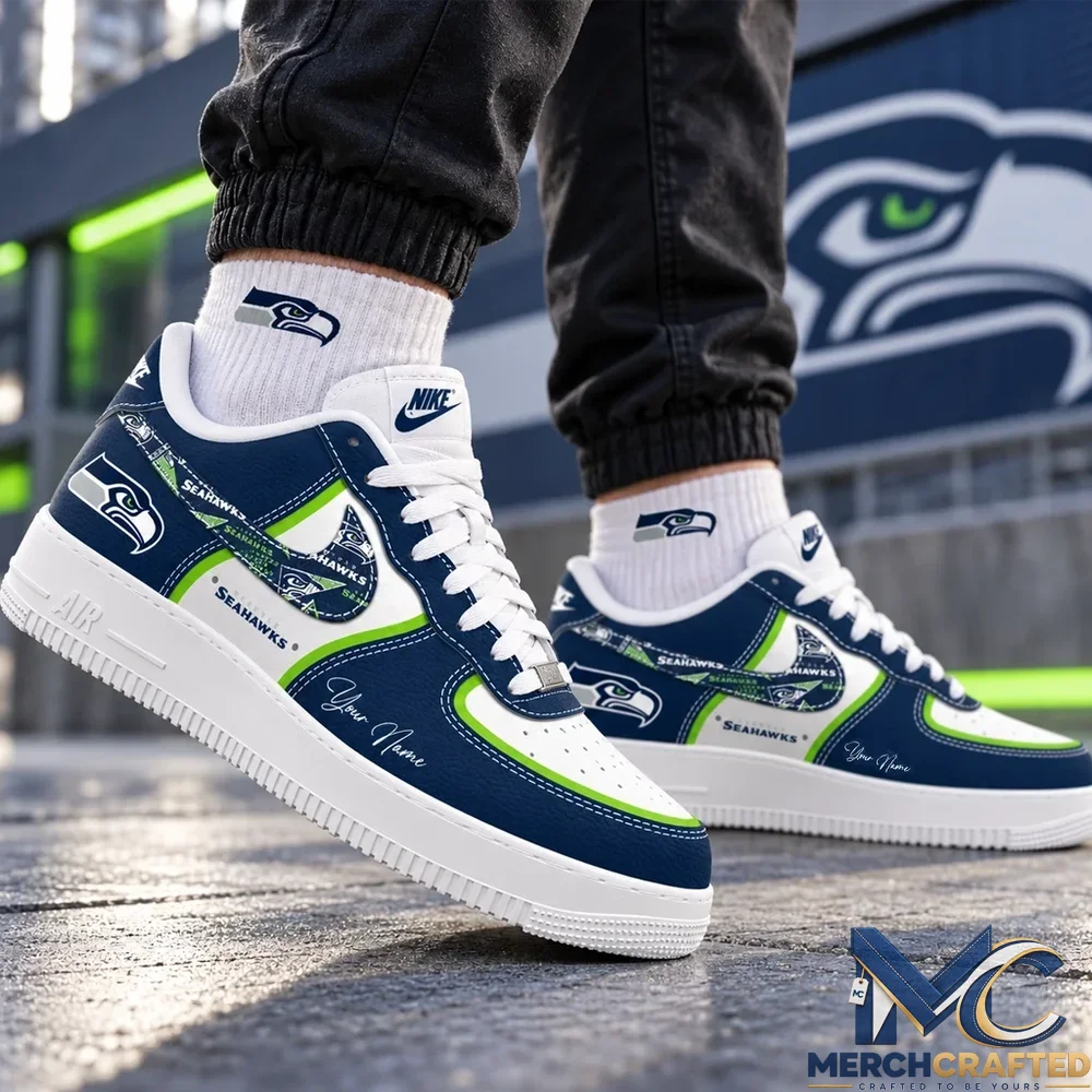 Custom Name Seattle Seahawks 2026 Low Top Sneakers