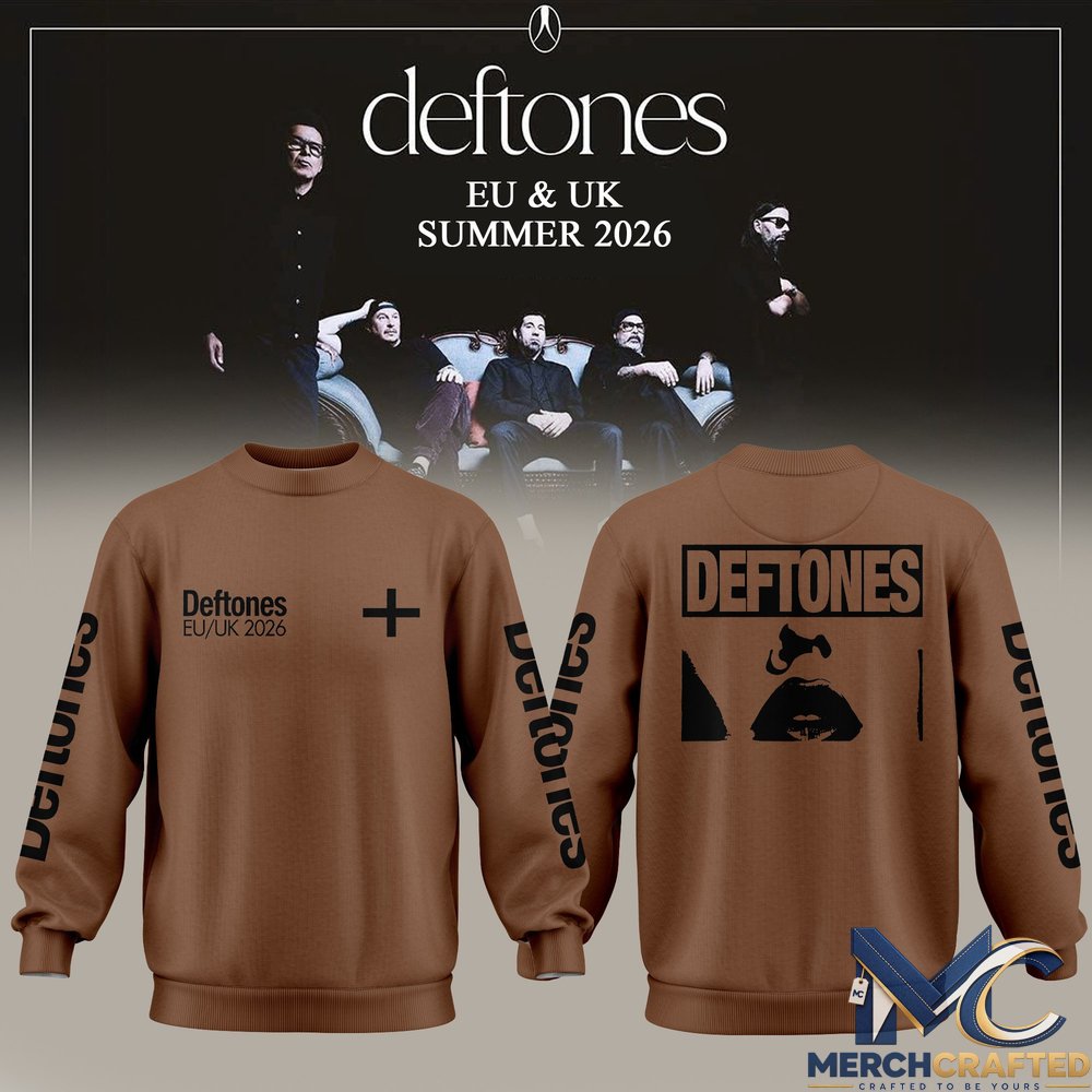 DEFTONES 2026JAPAN TOUR スウェットMサイズ DEFTONES- 2026 EU & UK Summer Tour Limited Sweatshirt – Merch Crafted