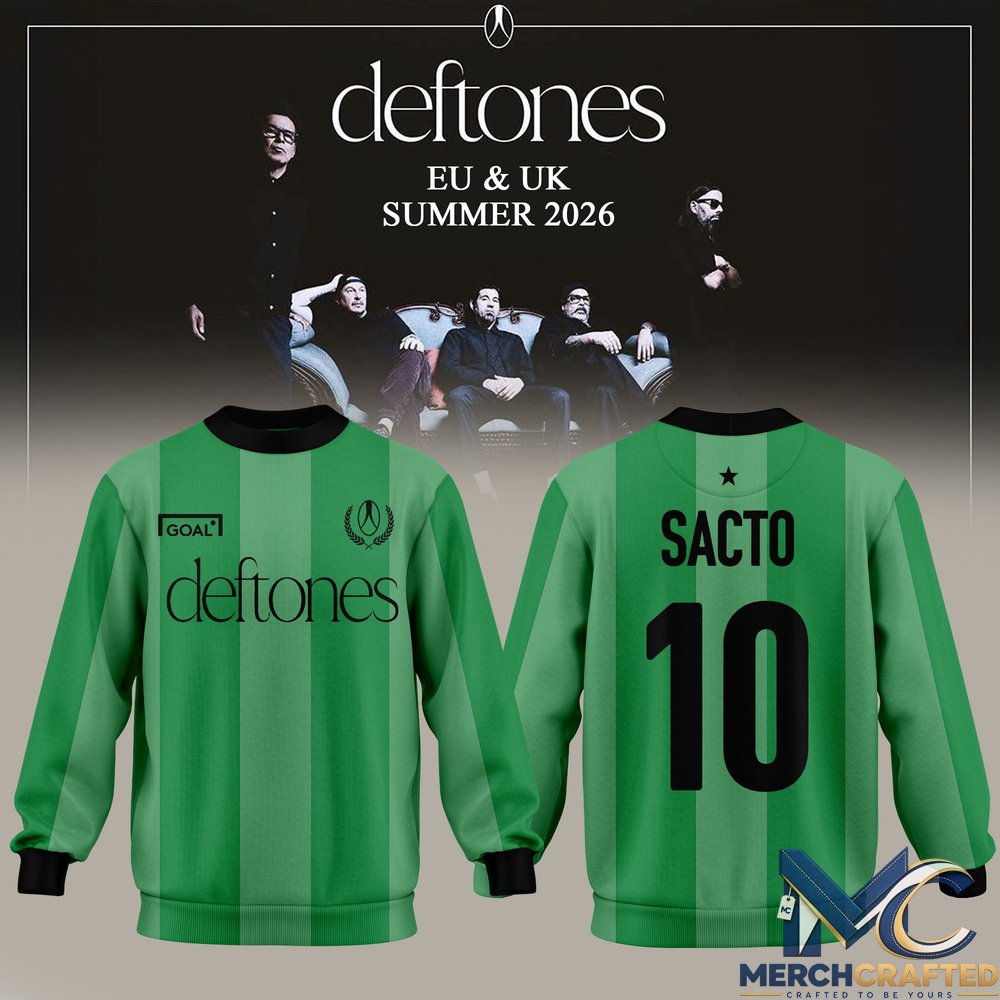 DEFTONES- 2026 EU & UK Summer Tour Limited Sweatshirt – Merch Crafted