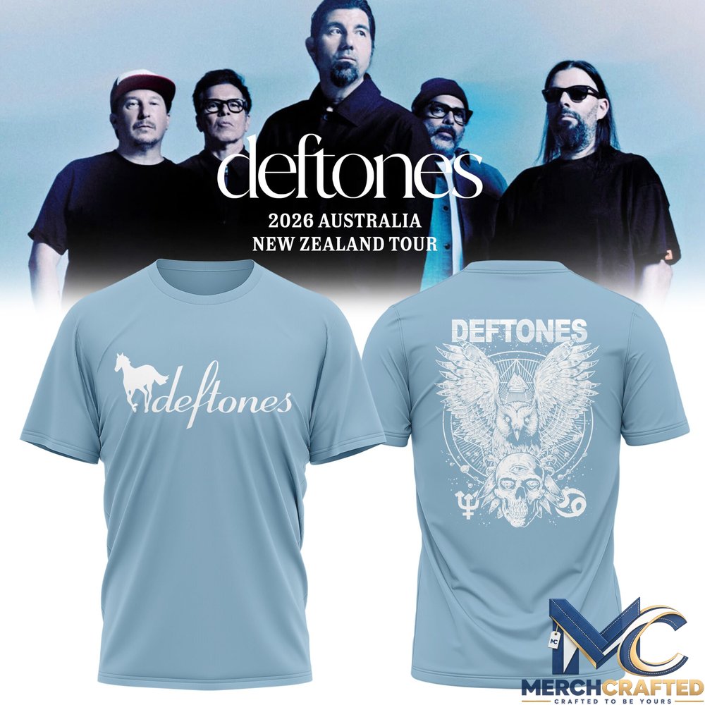 DEFTONES- 2026 World Tour Limited T-Shirt – Merch Crafted