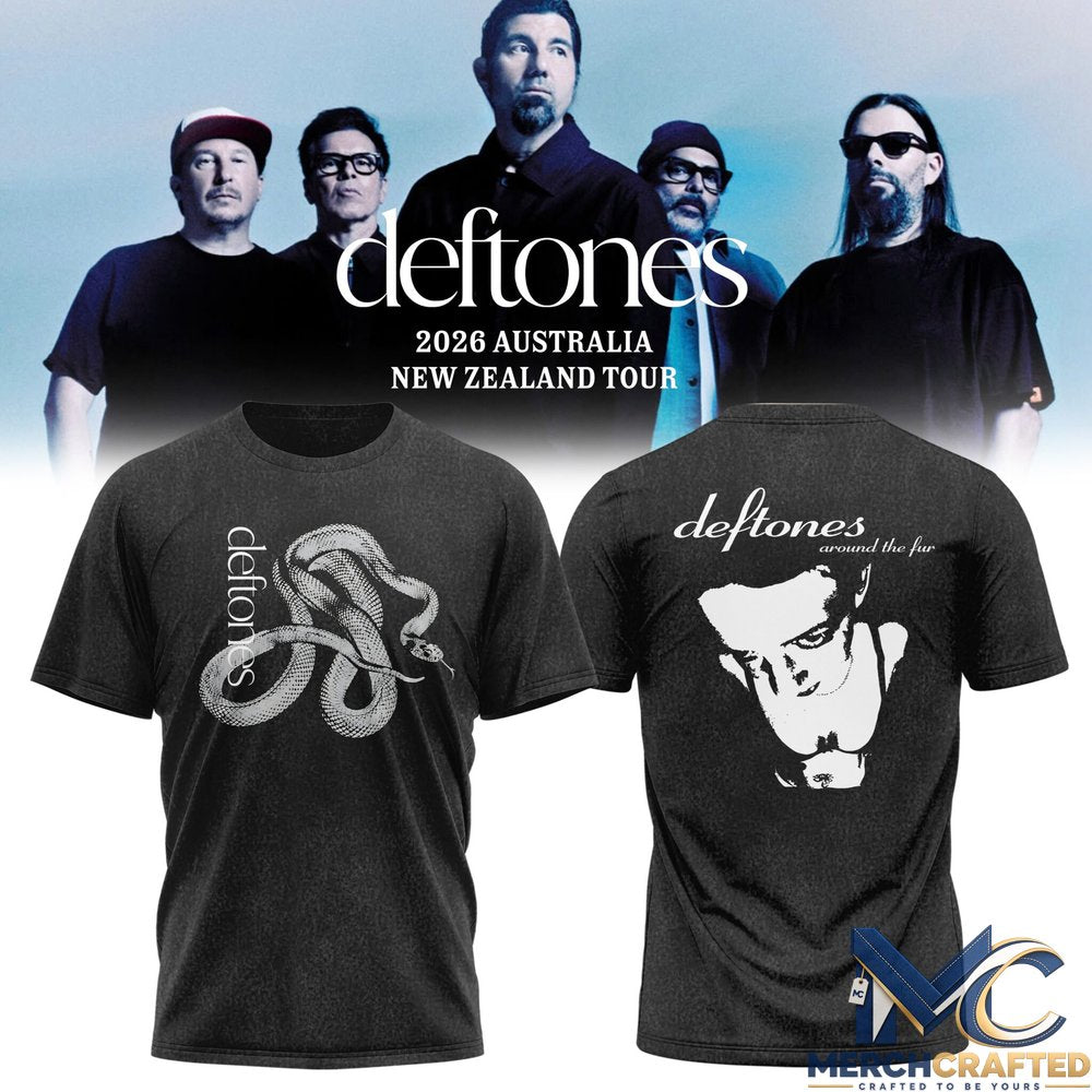 DEFTONES- 2026 World Tour Limited T-Shirt – Merch Crafted