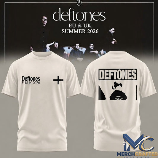 DEFTONES 2026 EU x UK Summer Tour Limited T-Shirt