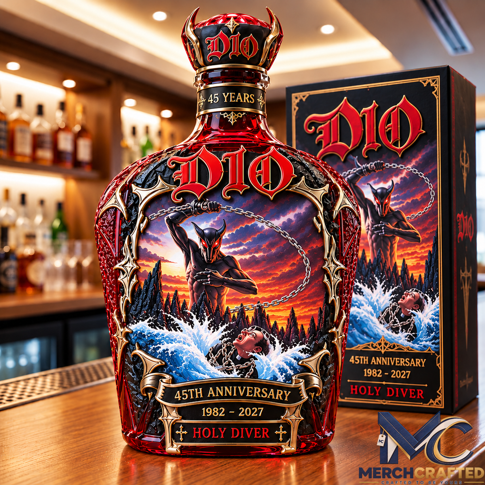 DIO 45th Anniversary Edition Holy Diver Whiskey Decanter