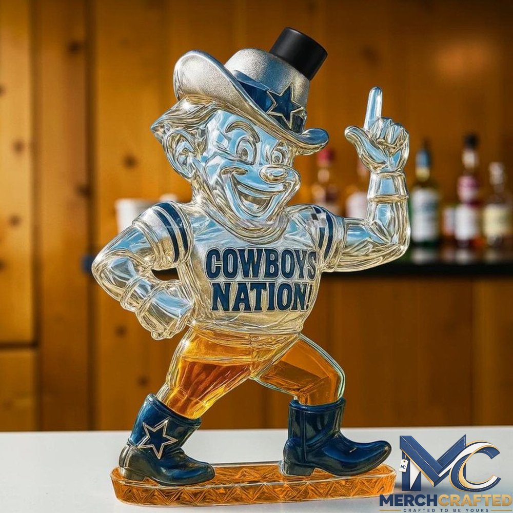 Dallas Cowboys Nation 2026 Limited Edition Whiskey Decanter