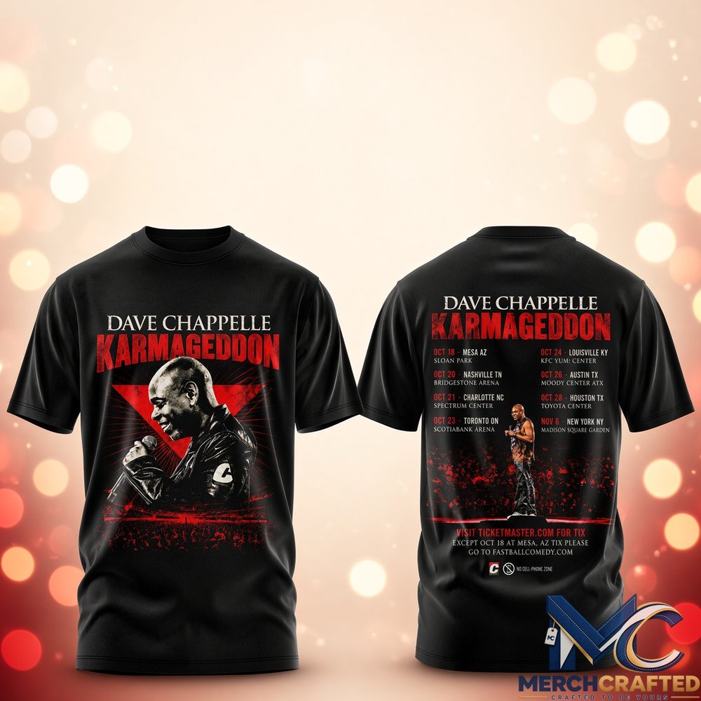 Dave Chappelle Karmageddon Concert T-Shirt