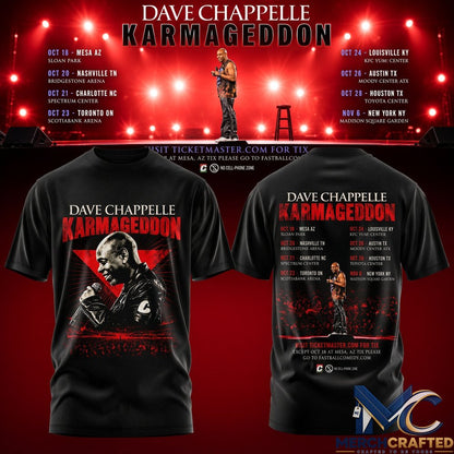 Dave Chappelle Karmageddon Concert T-Shirt