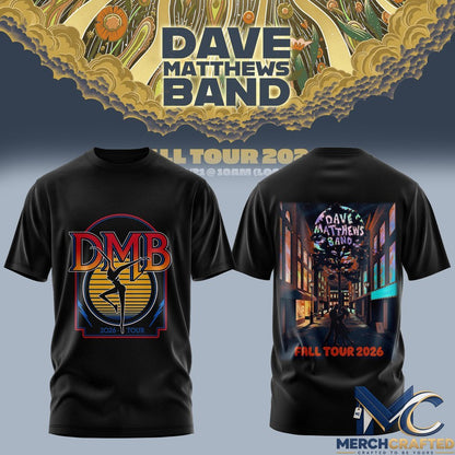 Dave Matthews Band - Fall Tour 2026 Collection TShirt