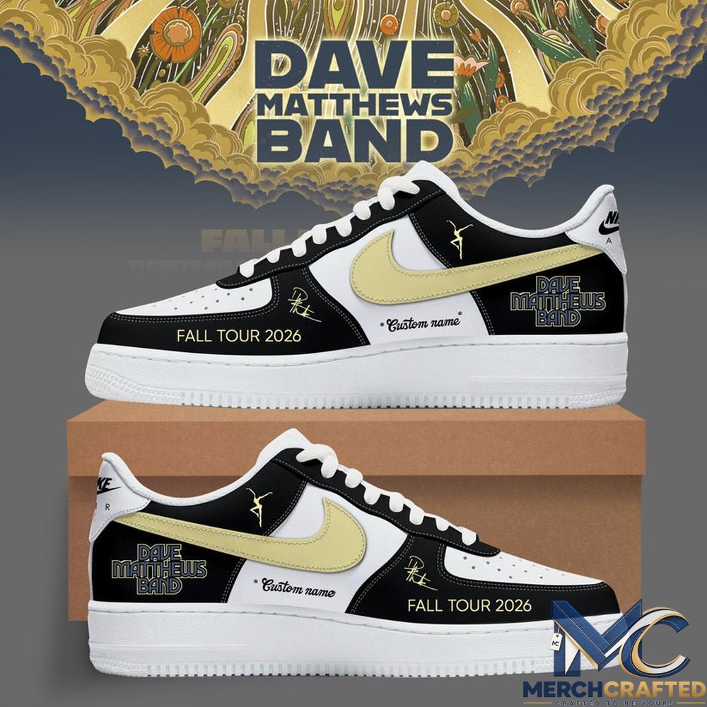 Dave Matthews Band Fall Tour 2026 AF1 Shoes