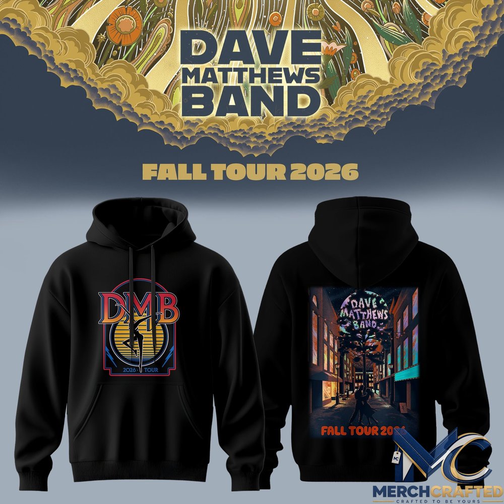 Dave Matthews Band Fall Tour 2026 Hoodie