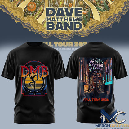 Dave Matthews Band Fall Tour 2026 T-Shirt