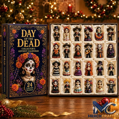 Day of the Dead Advent Calendar – 24 Collectible Costume Miniatures Countdown