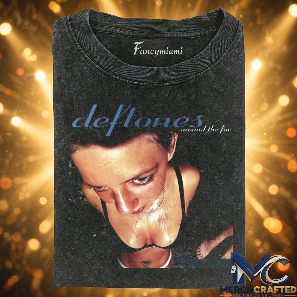 Deftones Chino Moreno Close-Up Tee  Around the Fur Vintage Graphic Shirt for Deftones Fans