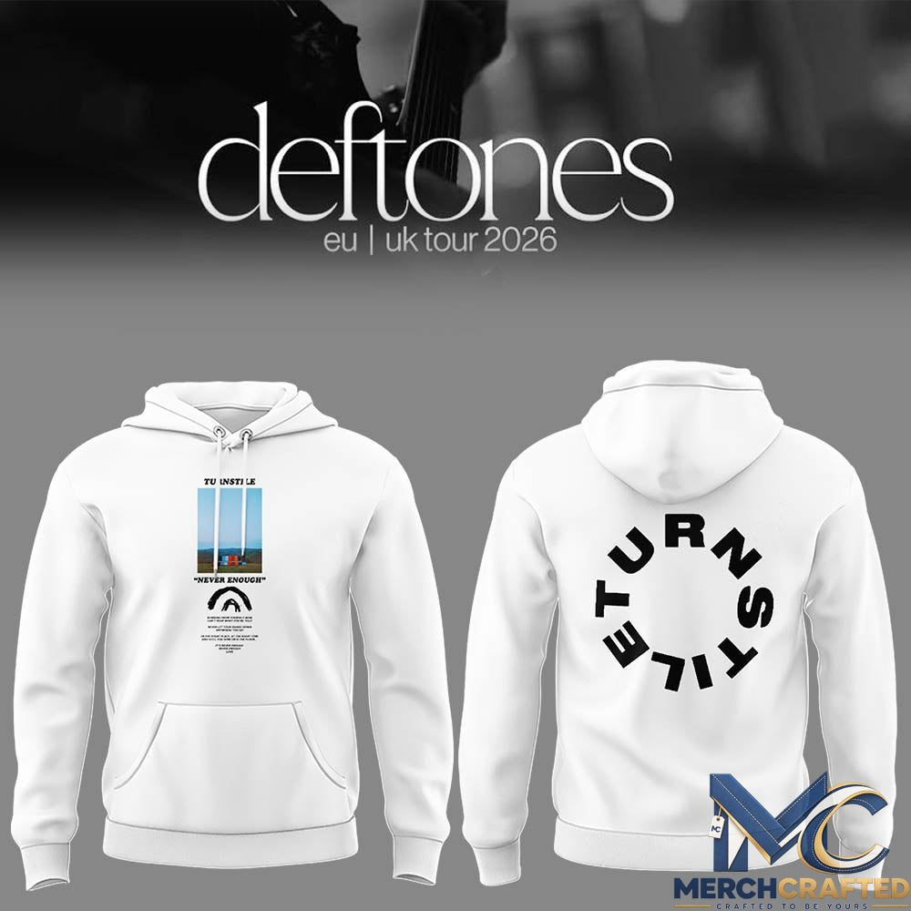 Deftones Limited Edition EU-UK Summer 2026 Hoodie – Merch Crafted