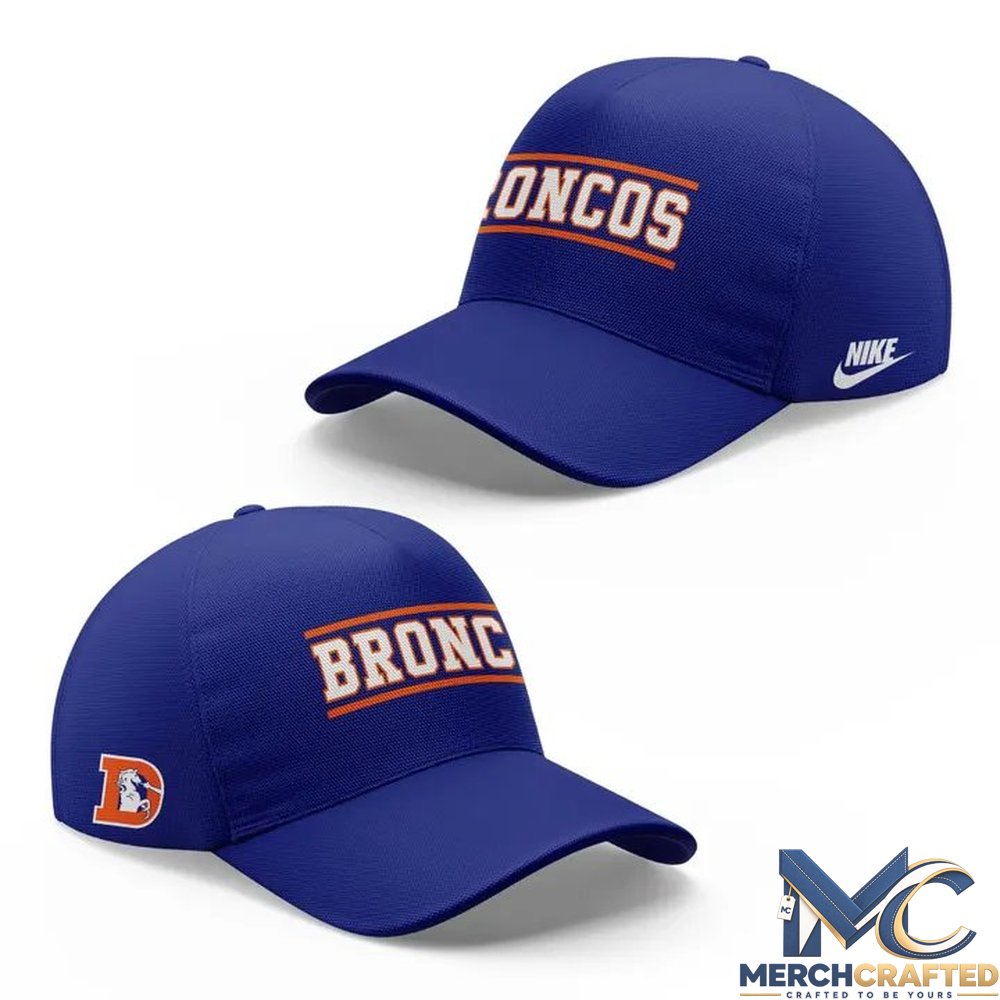 Denver Broncos Blue Nike Baseball Cap 2026