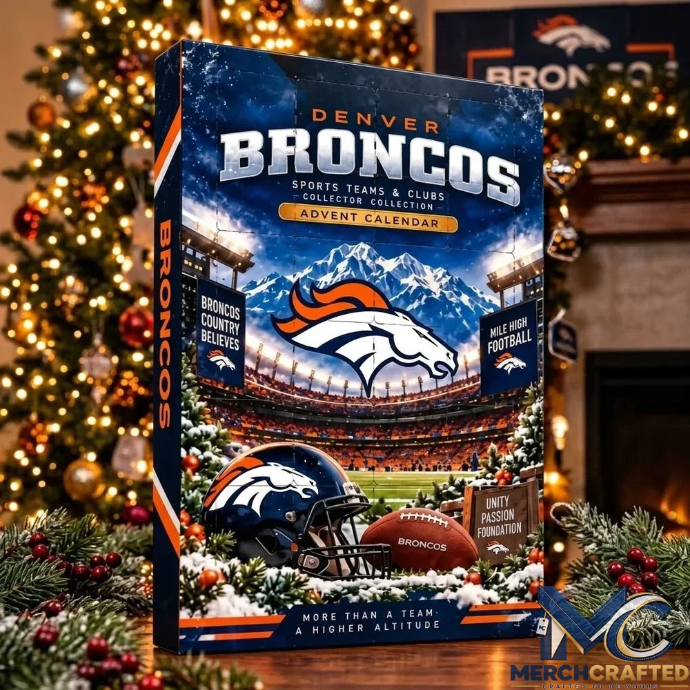 Denver Broncos Horse Christmas Mile High Football Advent Calendar