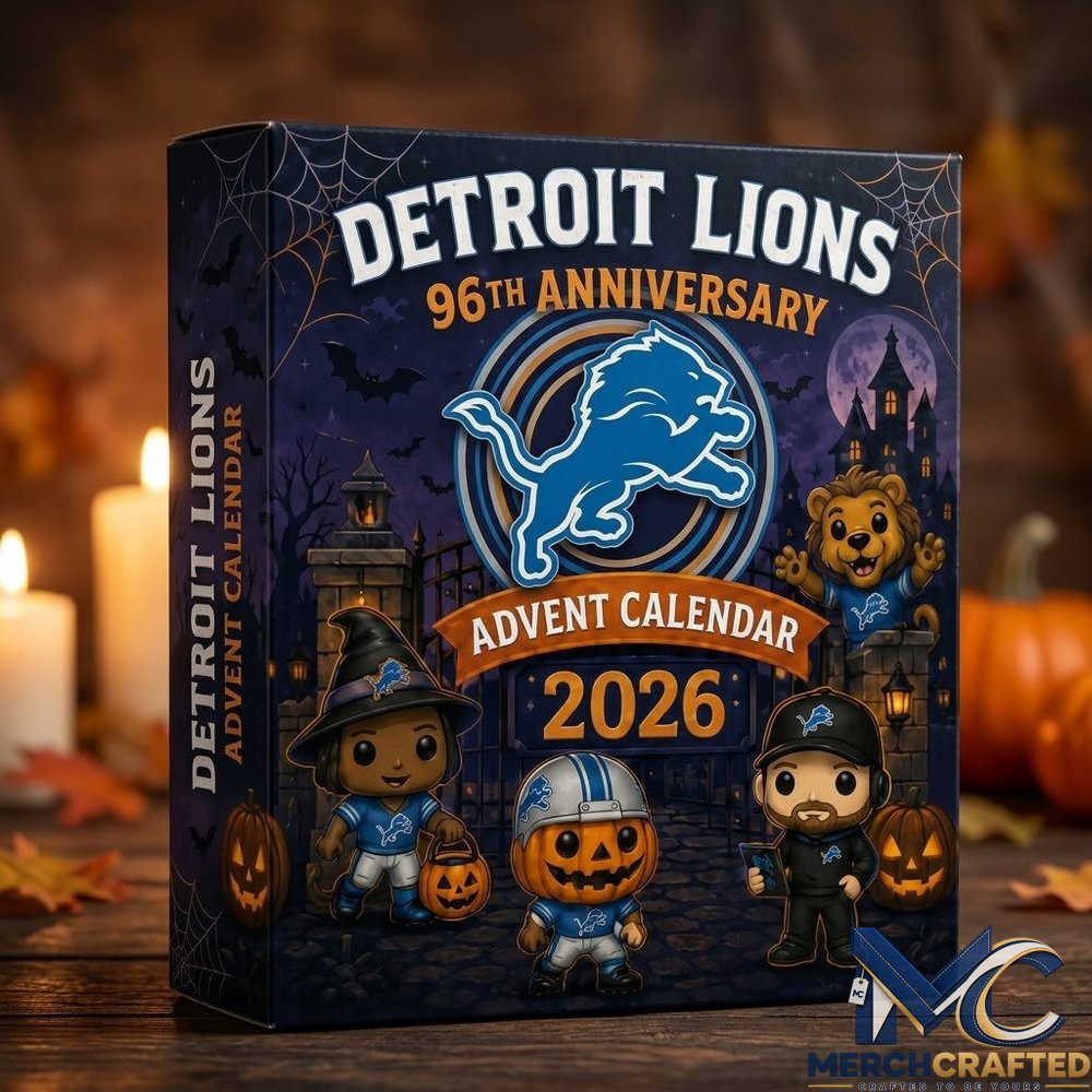 Detroit Lions 96th Anniversary Halloween Advent Calendar 2026