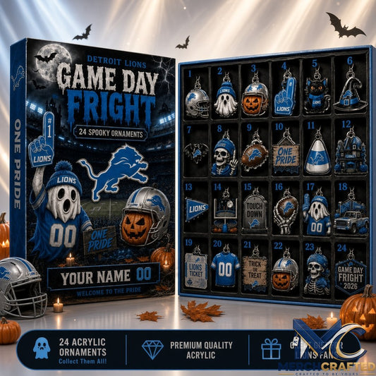 Detroit Lions x NFL Halloween 2026 Blind Box Advent Calendar Game Day Fright