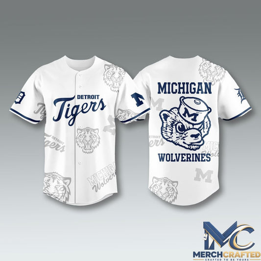 Detroit Tigers x University of Michigan 2026 Jersey