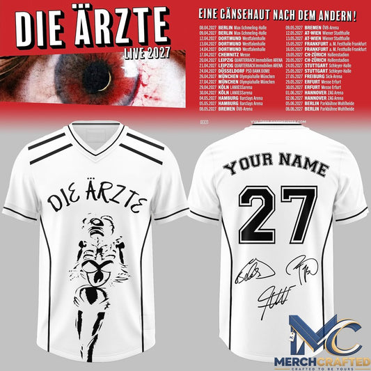Die Ärzte Live 2027 Football Jersey