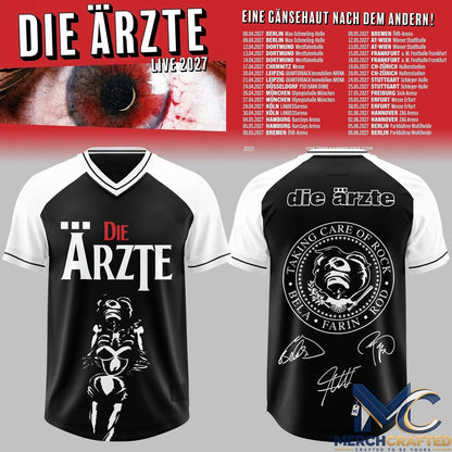 Die Ärzte Live 2027 Football Jersey