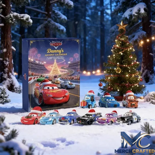 Disney Pixar Cars Danny's Christmas 2026 Advent Calendar 24 Collectible Car Ornaments