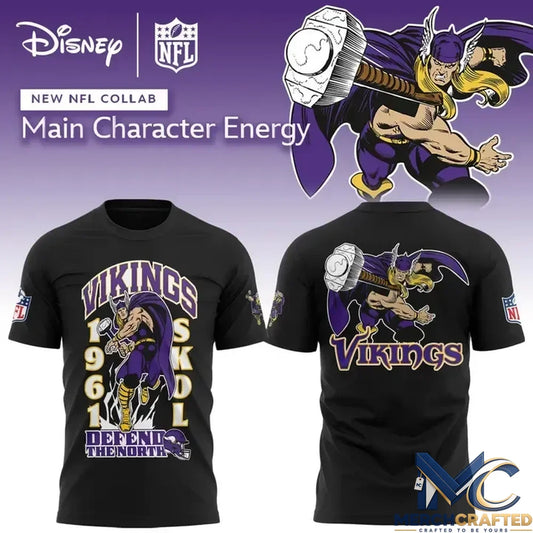 Disney x Minnesota Vikings Collaboration TShirt
