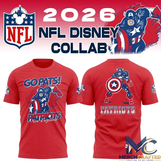 Disney x Patriots Collaboration Shirt