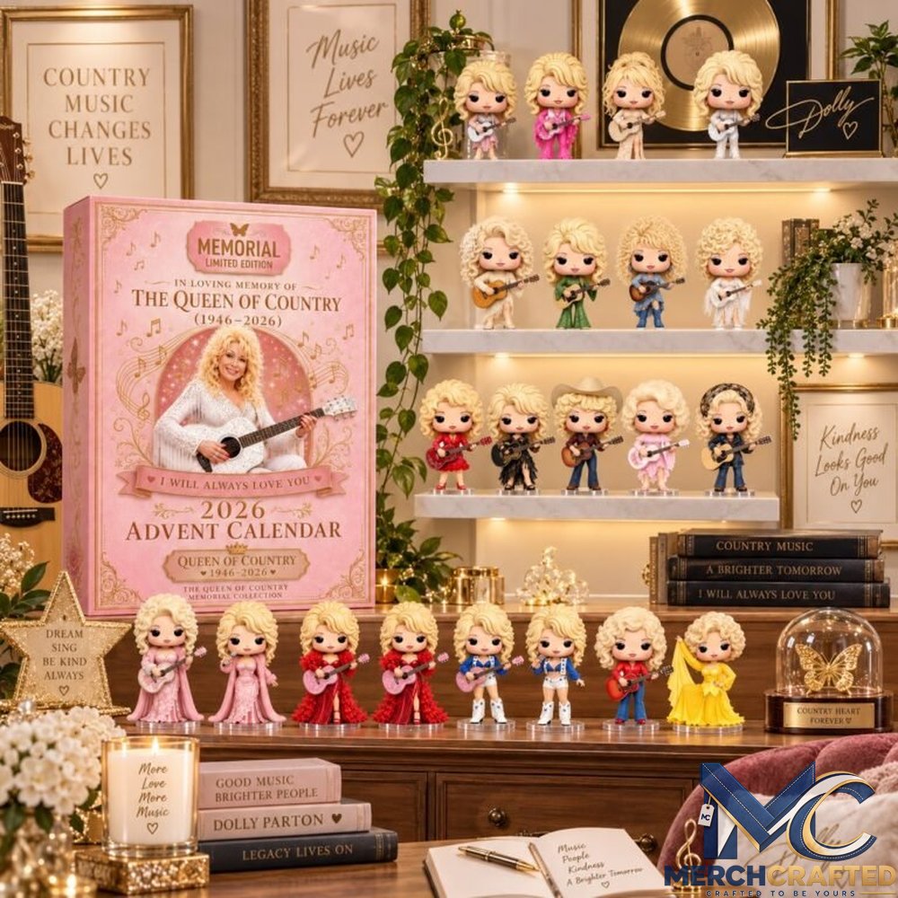 Dolly Parton In Loving Memory Of The Queen Of Country Advent Calendar