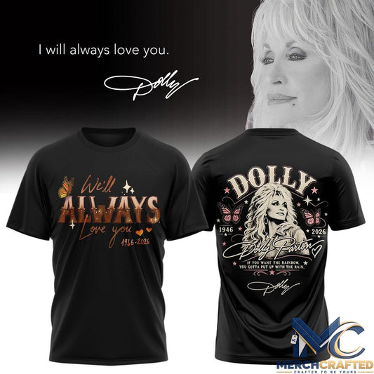 Dolly Parton Thank You For The Music And Memories TShirt