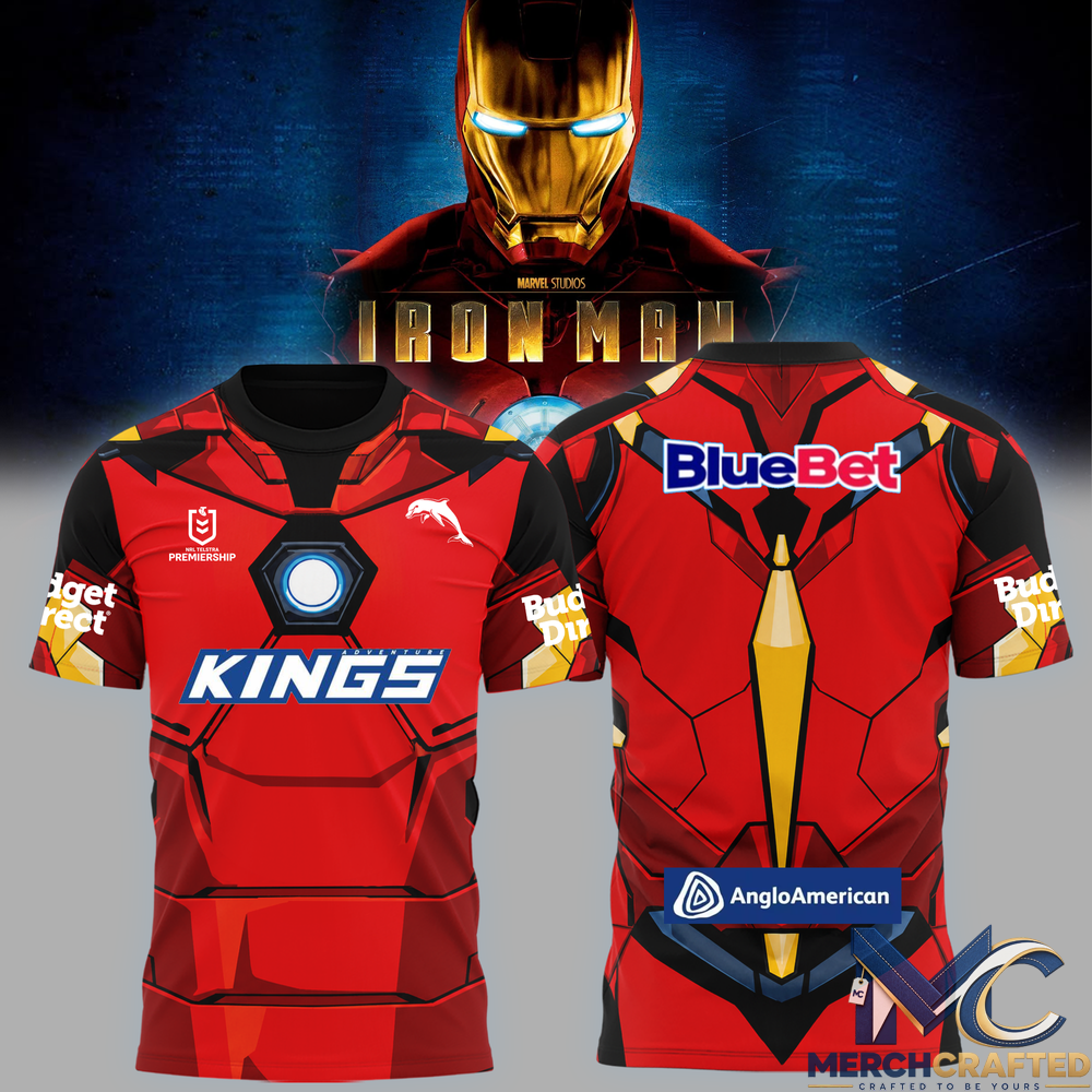 Dolphins x IRONMAN Marvel Limited Edition Shirt