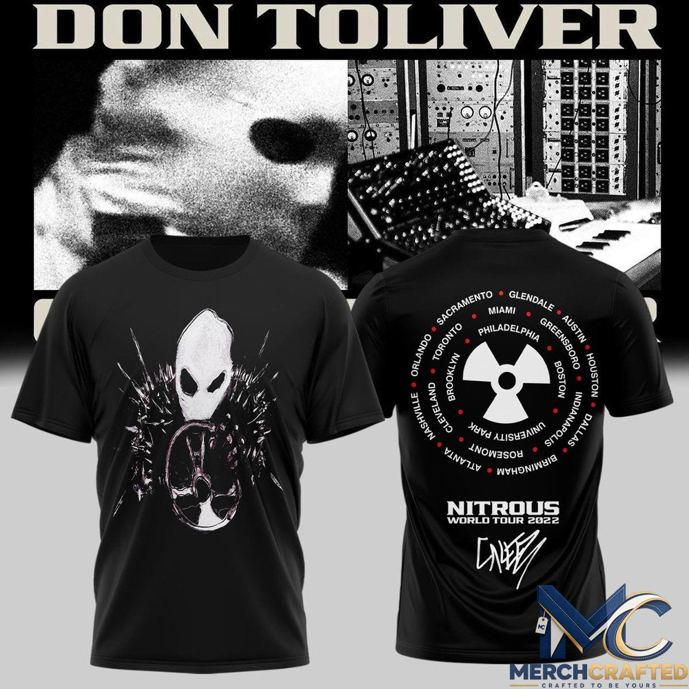Don Toliver Nitrous World Tour - Octane Tour Special Shirt