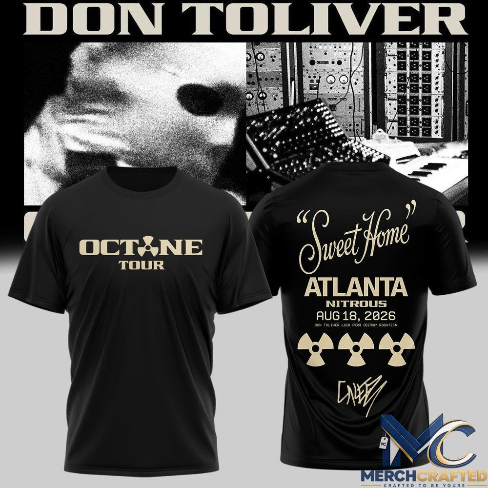 Don Toliver Octane Tour Sweet Home Atlanta Limited Shirt
