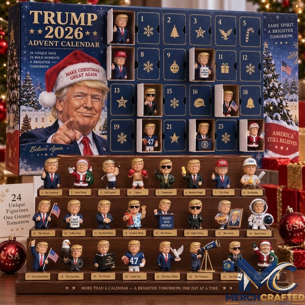 Donald Trump 2026 Advent Calendar Holiday Gift